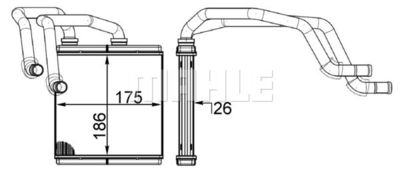 WG2180130 WILMINK GROUP Теплообменник, отопление салона