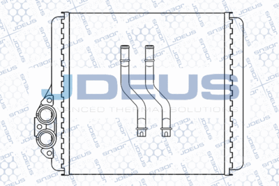 M231015A JDEUS Теплообменник, отопление салона