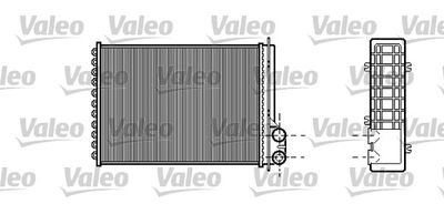 812139 VALEO Теплообменник, отопление салона