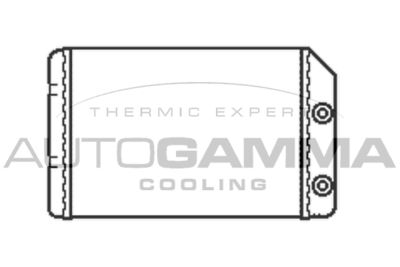 105663 AUTOGAMMA Теплообменник, отопление салона