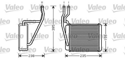 812320 VALEO Теплообменник, отопление салона