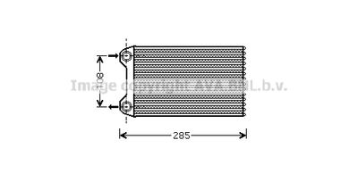 AIA6223 AVA QUALITY COOLING Теплообменник, отопление салона