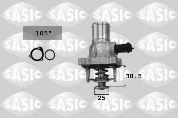 Термостат, охлаждающая жидкость Sasic                3306054