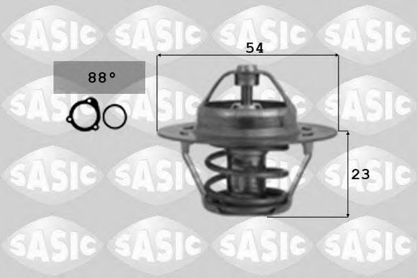 Термостат, охлаждающая жидкость Sasic                9000131
