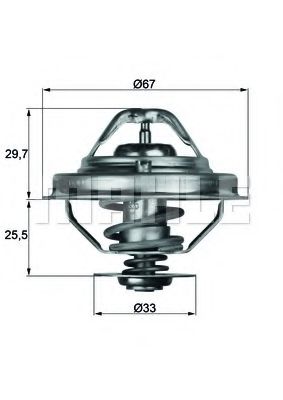 Вставка термостата Mahle                TX 38 80D