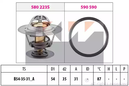 Термостат KW                580432