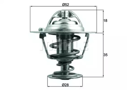 Термостат Knecht                TX 184 78D