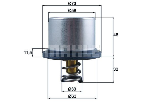 Термостат Knecht                THD 5 80