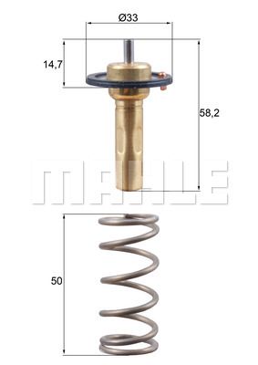 Термостат Knecht                TX 265 89D