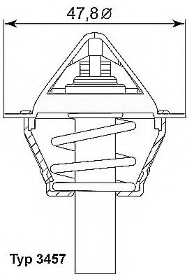 Термостат Wahler                3457.90D