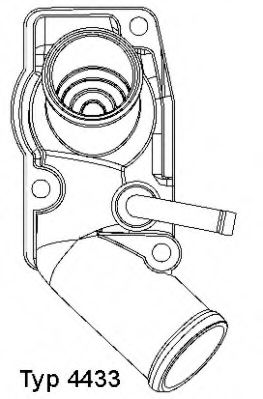 Термостат Wahler                4433.92D