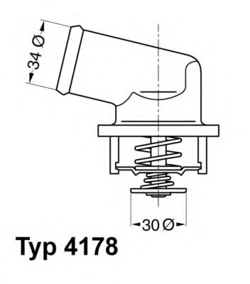 Термостат Wahler                4178.92D