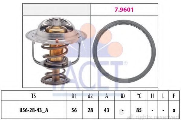 Термостат Facet                7.8398