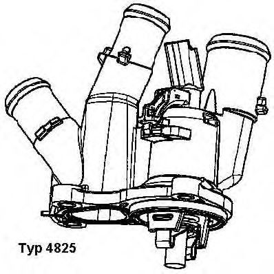 Термостат Wahler                4825.98D