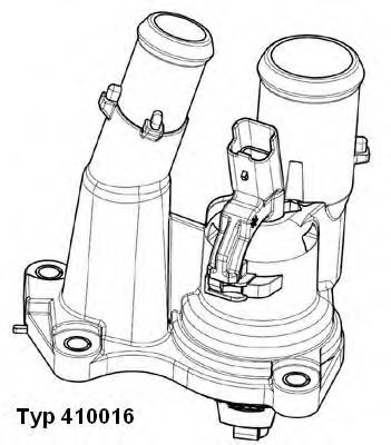 Термостат Wahler                410016.98D