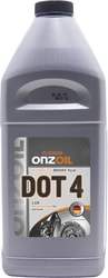 Тормозная жидкость ONZOIL DOT 4 LUX0.81