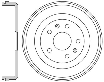 VBD60 MOTAQUIP Тормозной барабан
