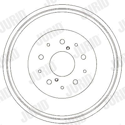 329312J JURID Тормозной барабан