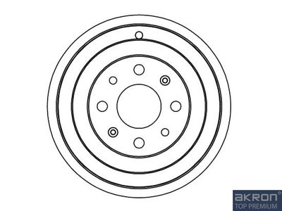 1120013 AKRON-MALÒ Тормозной барабан