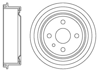 VBD601 MOTAQUIP Тормозной барабан