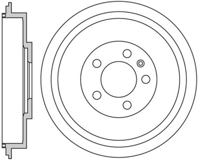 VBE660 MOTAQUIP Тормозной барабан