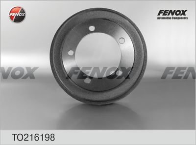 TO216198 FENOX Тормозной барабан