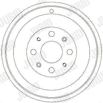 329262J JURID Тормозной барабан