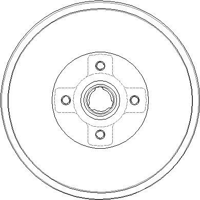 NDR070 NATIONAL Тормозной барабан