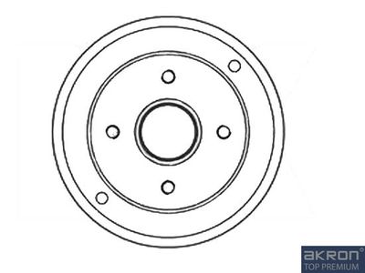 1120059 AKRON-MALÒ Тормозной барабан