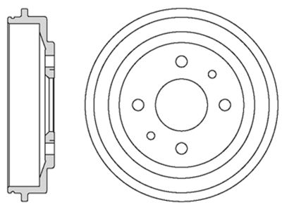 VBD602 MOTAQUIP Тормозной барабан