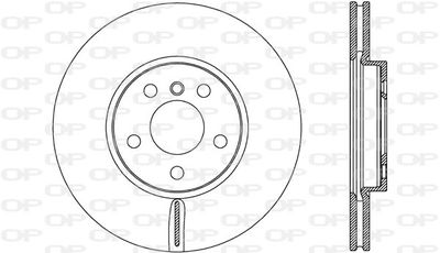 BDR276120 OPEN PARTS Тормозной диск