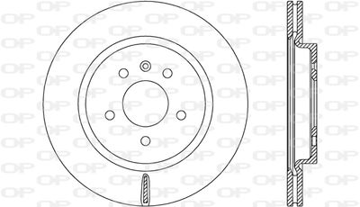 BDA266920 OPEN PARTS Тормозной диск