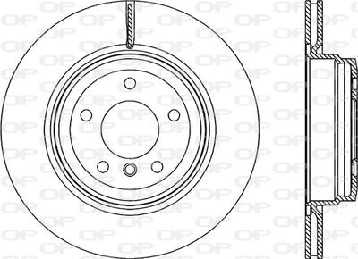 BDR227720 OPEN PARTS Тормозной диск