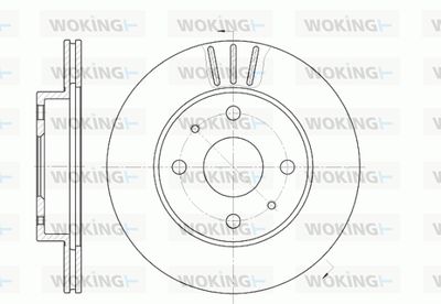 D695410 WOKING Тормозной диск