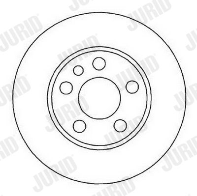 562033J JURID Тормозной диск