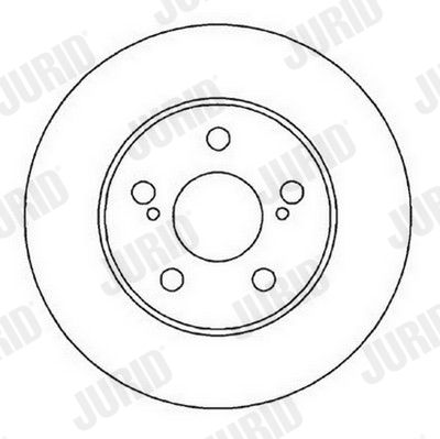 561822J JURID Тормозной диск