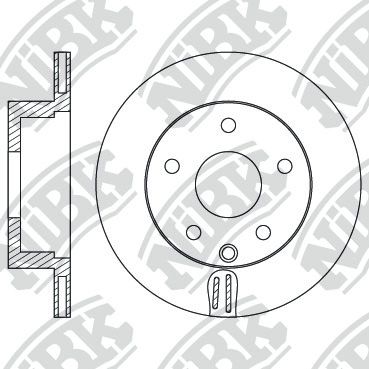 RN1586 NiBK Тормозной диск