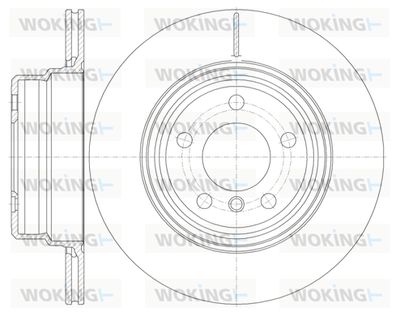 D675510 WOKING Тормозной диск