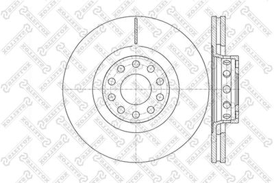 60204791VSX STELLOX Тормозной диск