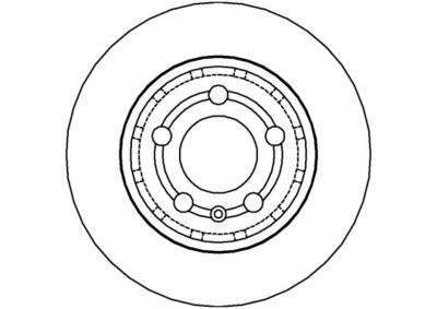 NBD972 NATIONAL Тормозной диск