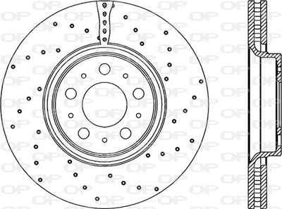 BDRS197625 OPEN PARTS Тормозной диск