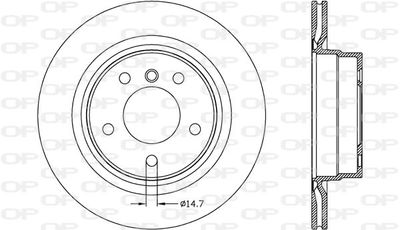 BDR262420 OPEN PARTS Тормозной диск