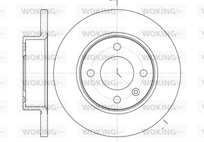 D606000 WOKING Тормозной диск