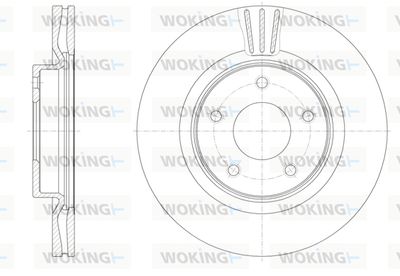 D6153310 WOKING Тормозной диск