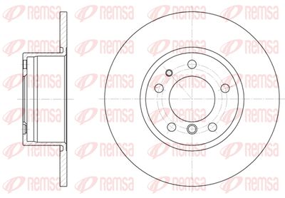 634700 REMSA Тормозной диск