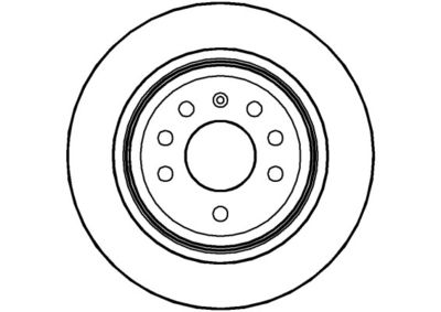 NBD1283 NATIONAL Тормозной диск
