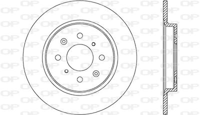 BDA263810 OPEN PARTS Тормозной диск