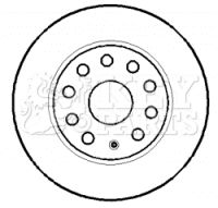 KBD4384 KEY PARTS Тормозной диск