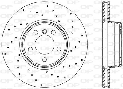 BDRS236125 OPEN PARTS Тормозной диск