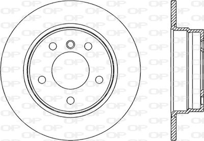 BDA233310 OPEN PARTS Тормозной диск